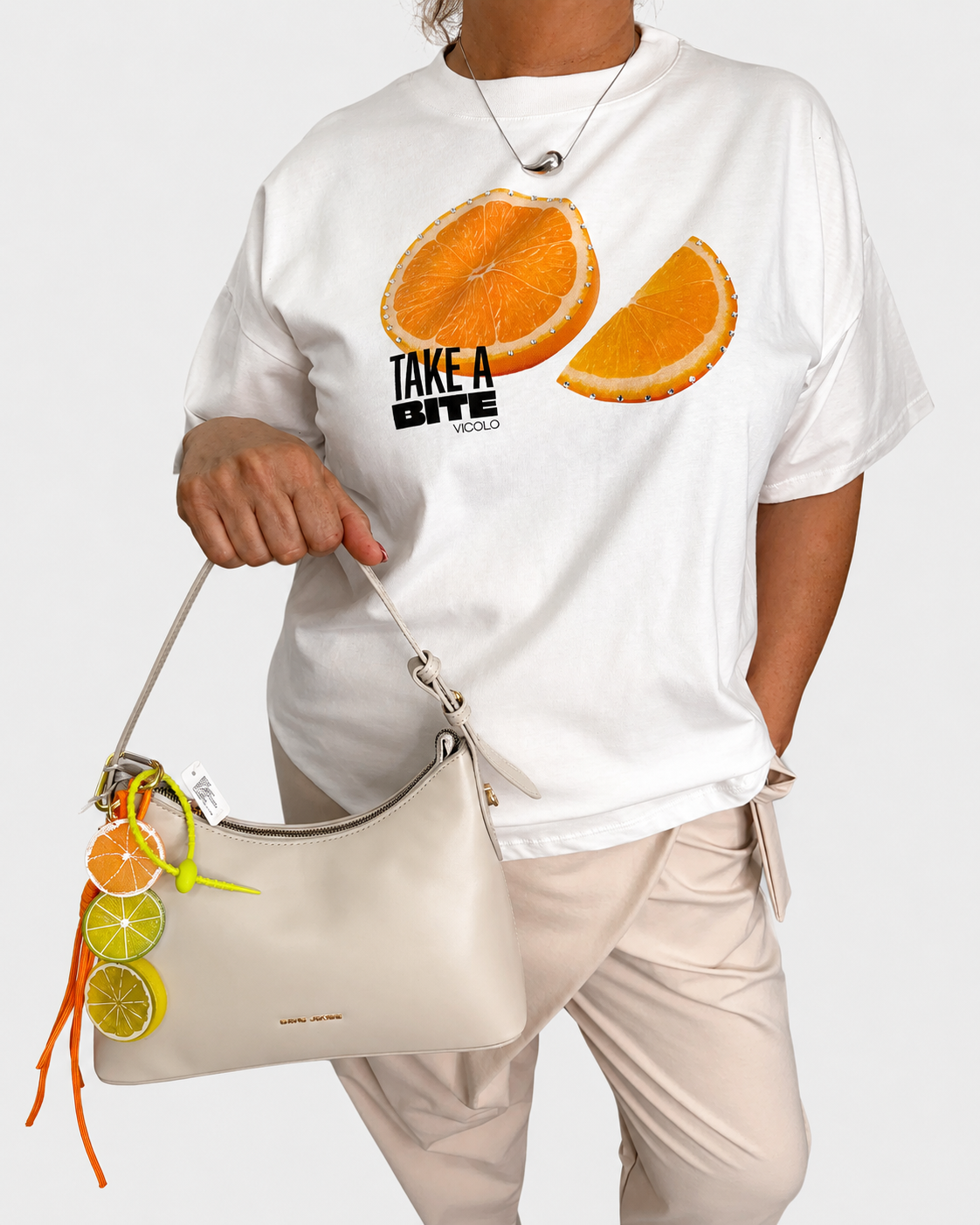 T-Shirt Arancia Vicolo