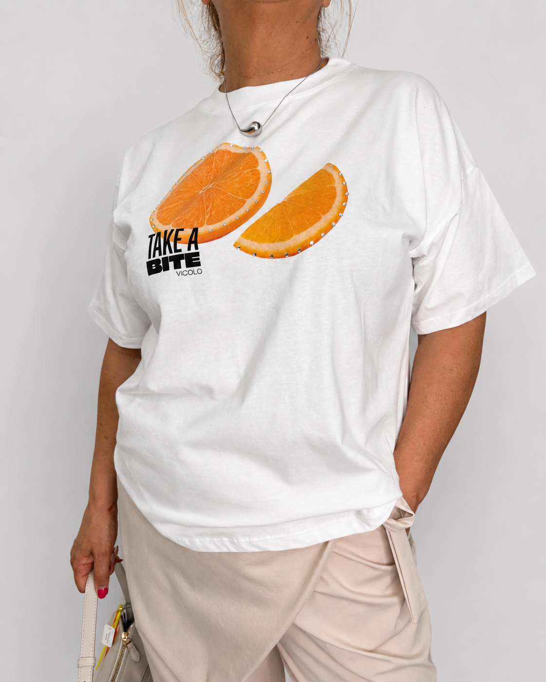T-Shirt Arancia Vicolo
