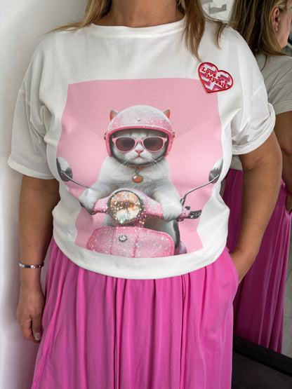 T-shirt Micio Vespa