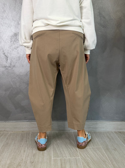 Pantalone Wendy Balloon Tortora