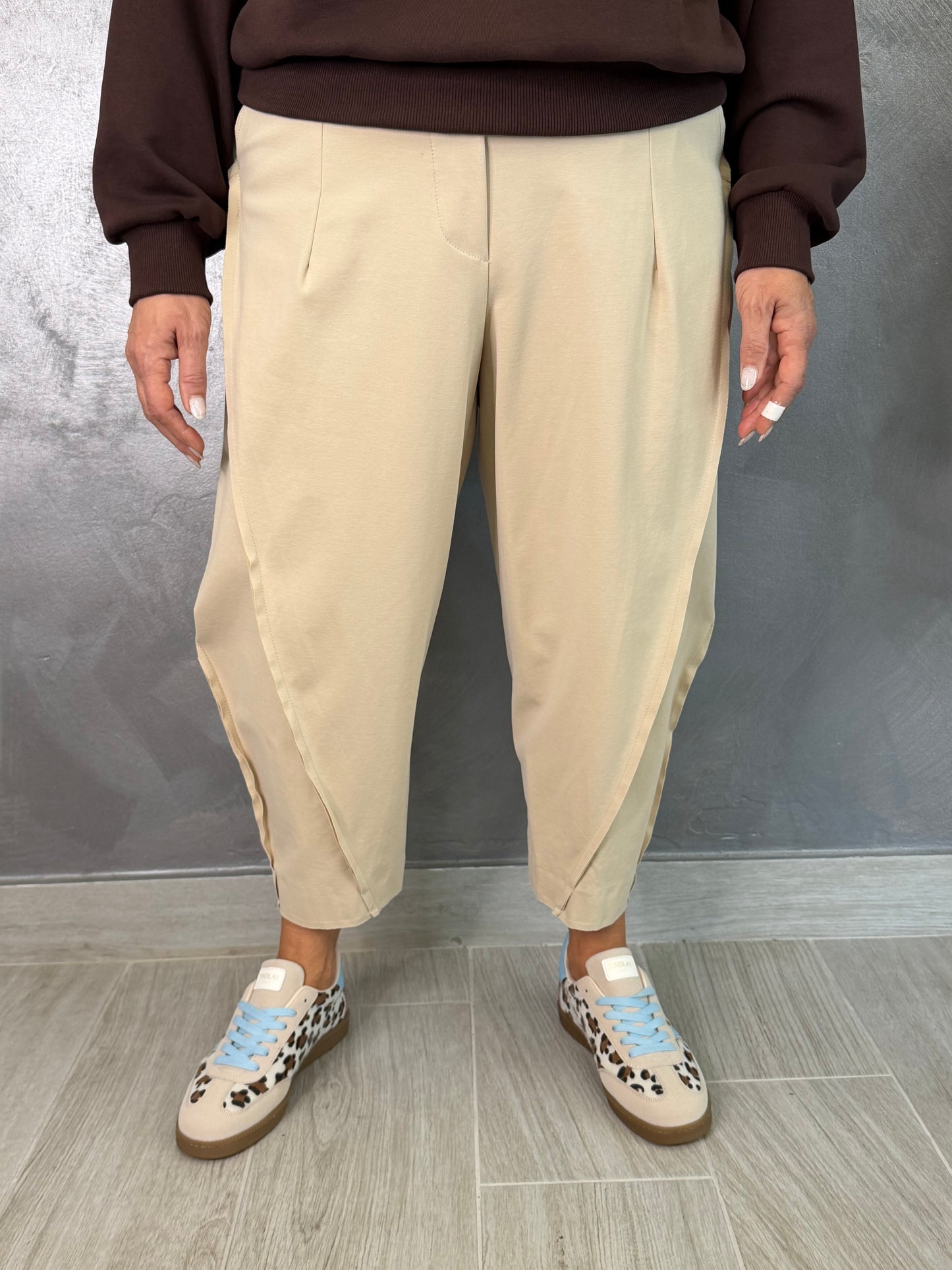 Pantalone Wendy Balloon Beige
