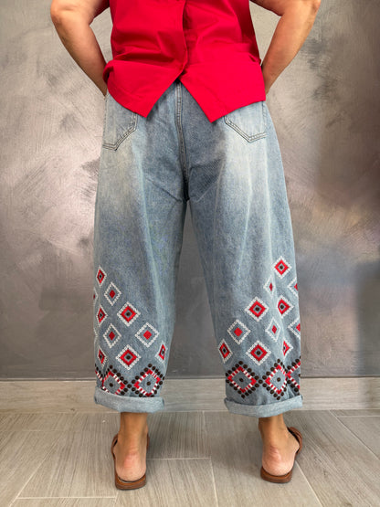 Jeans Wendy Rombi Rossi