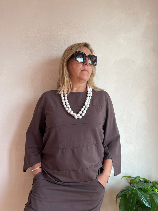Maglia Sun Shira Cioccolato