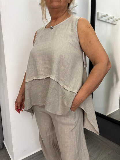 Canotta Nilo Beige