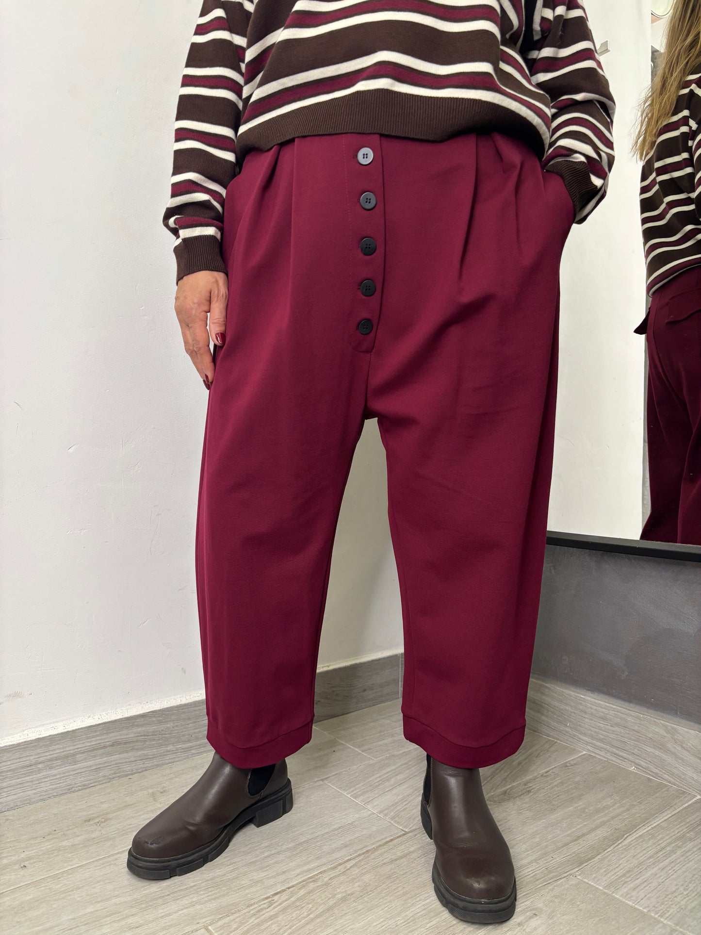 Pantalone Sun Milu’ Bordeaux