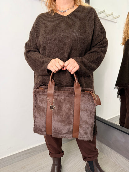 Borsa Marrone