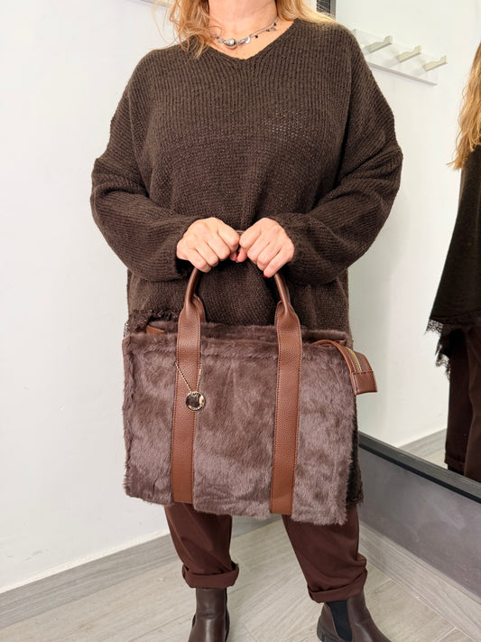 Borsa Marrone