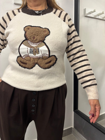 Maglione Burro Orsetto