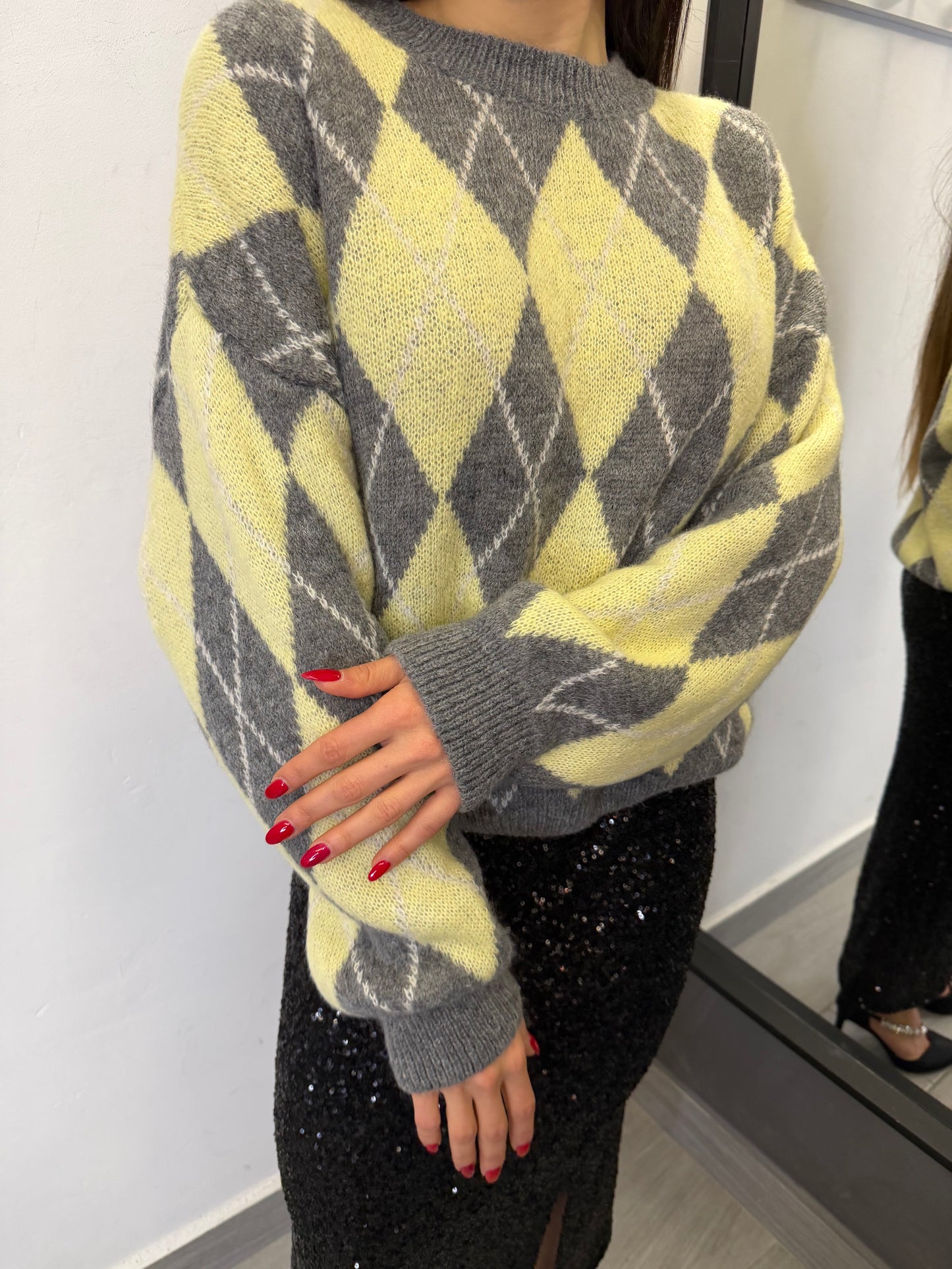 Maglione Isabelle Grigio