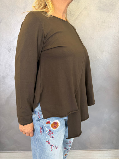 Blusa Wendy Sophie Marrone