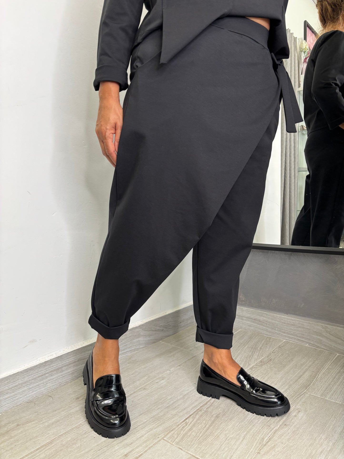 Pantalone Sun Pareo Nero