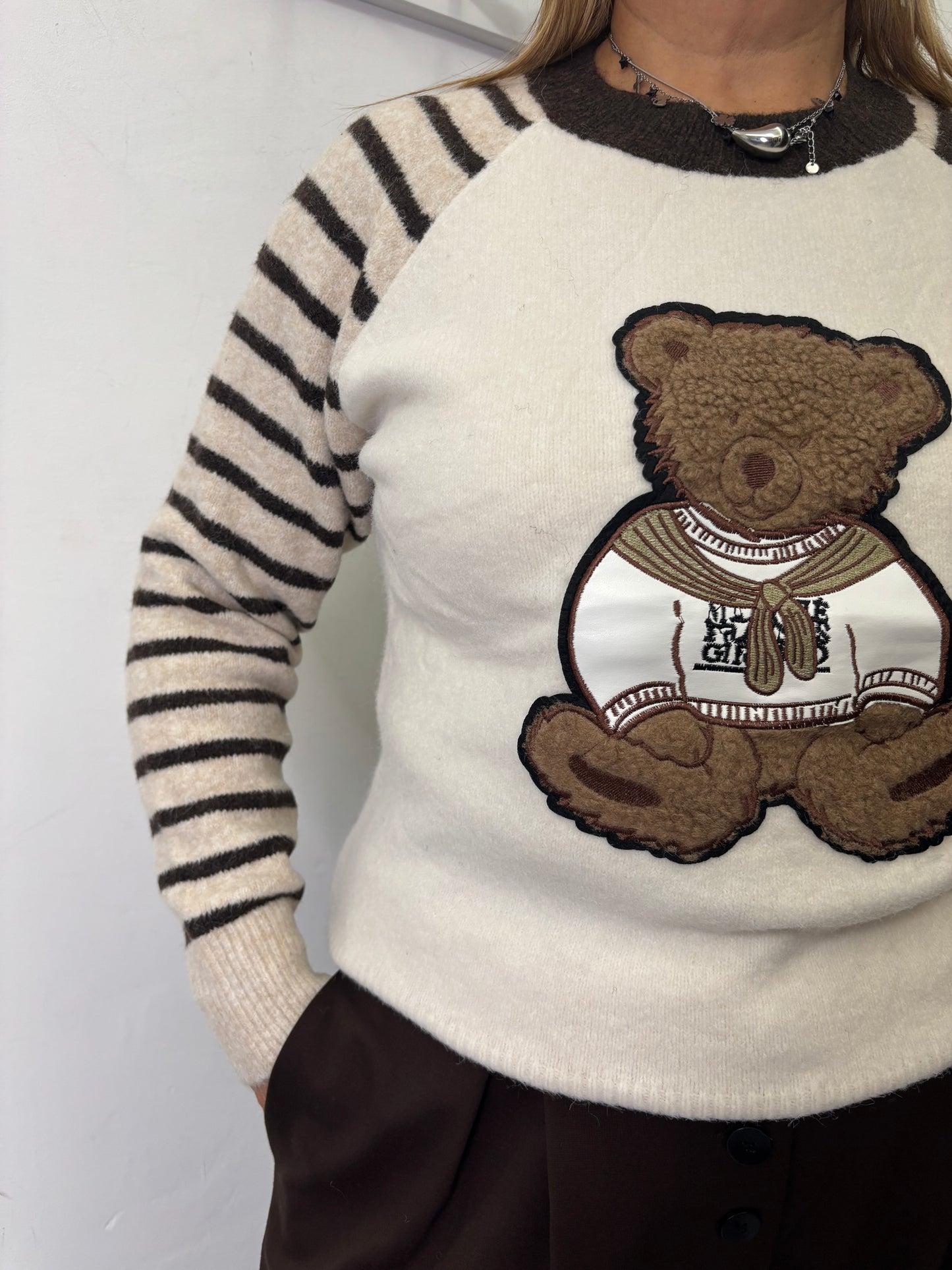 Maglione Burro Orsetto