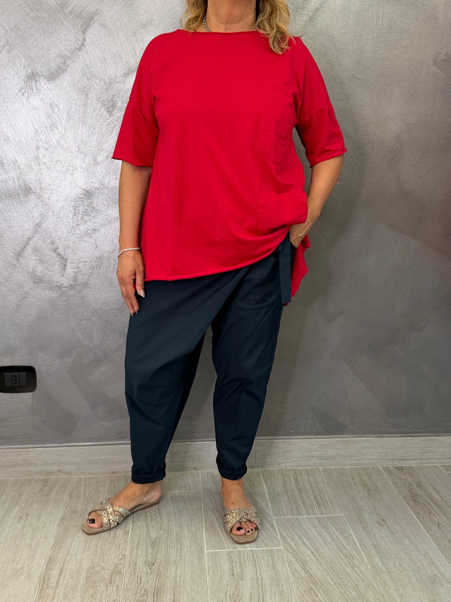 Pantalone Sun Pareo Summer Blu