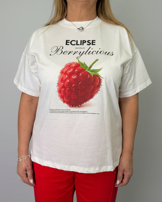 T-Shirt Lampone Vicolo