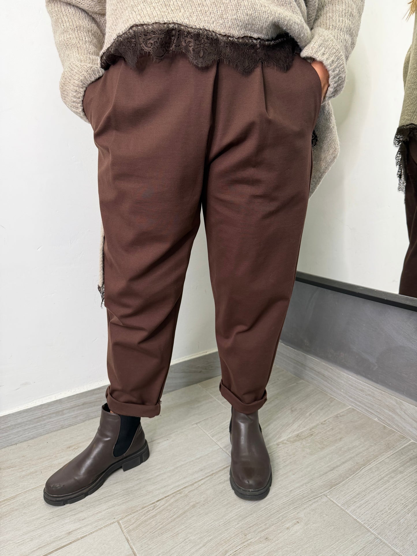 Pantalone Sun Zaira Marrone