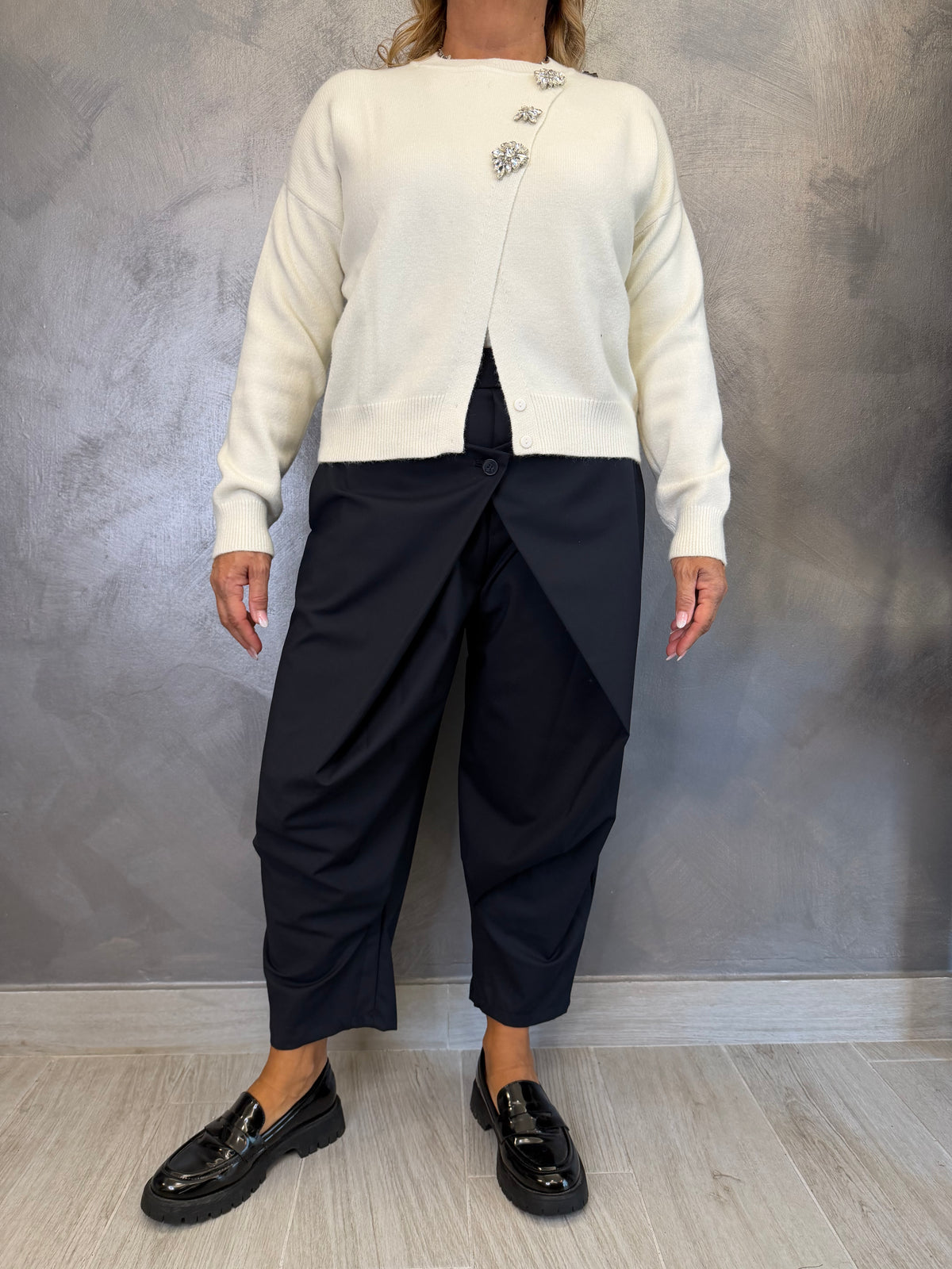 Maglia Cristal Panna