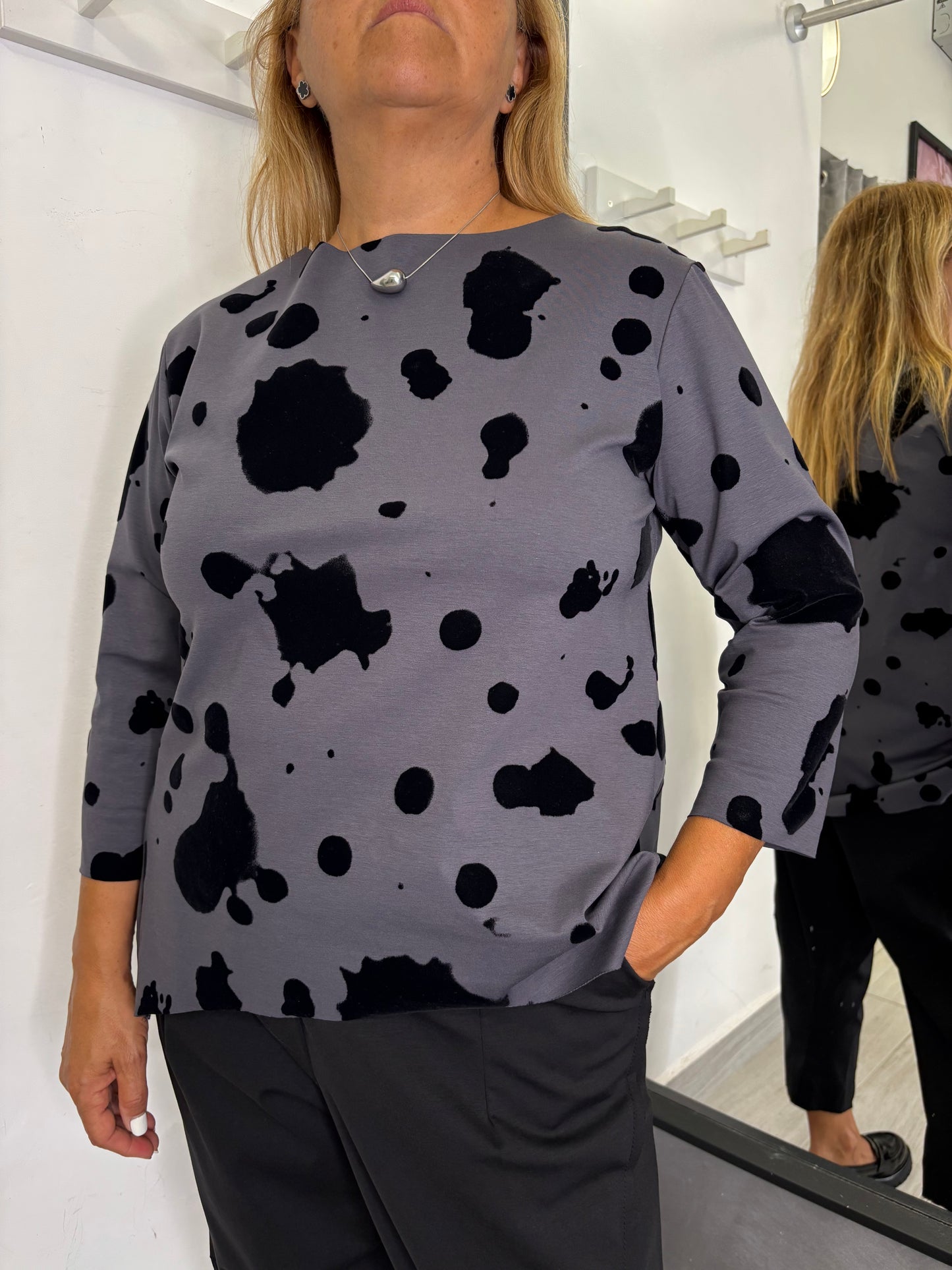 Maglia Wendy Murales Grigia