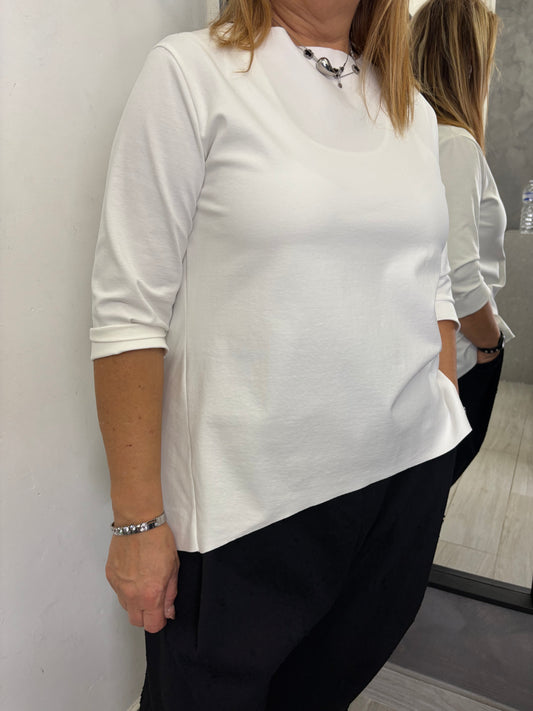Maglia Wendy Ambra Bianca