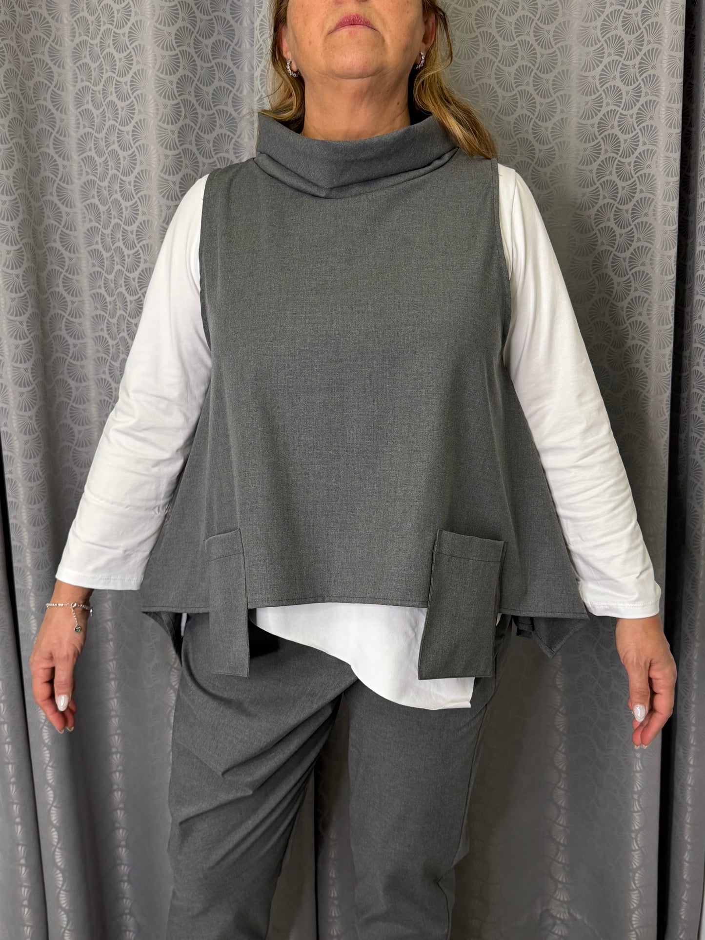 Gilet Wendy Enea Grigio