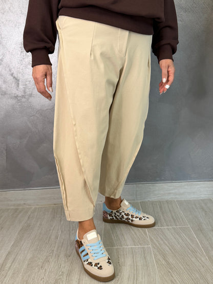 Pantalone Wendy Balloon Beige