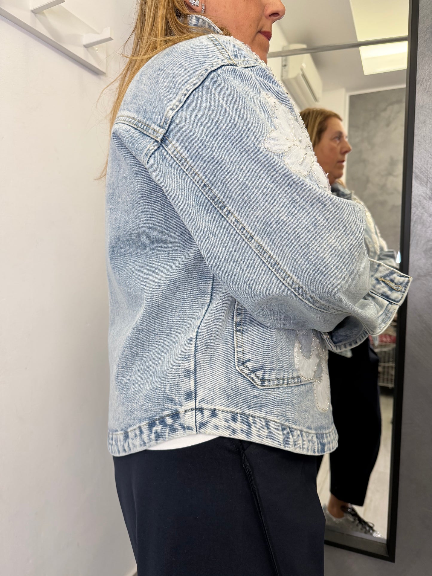 Giubbotto Jolanda Jeans Chiaro