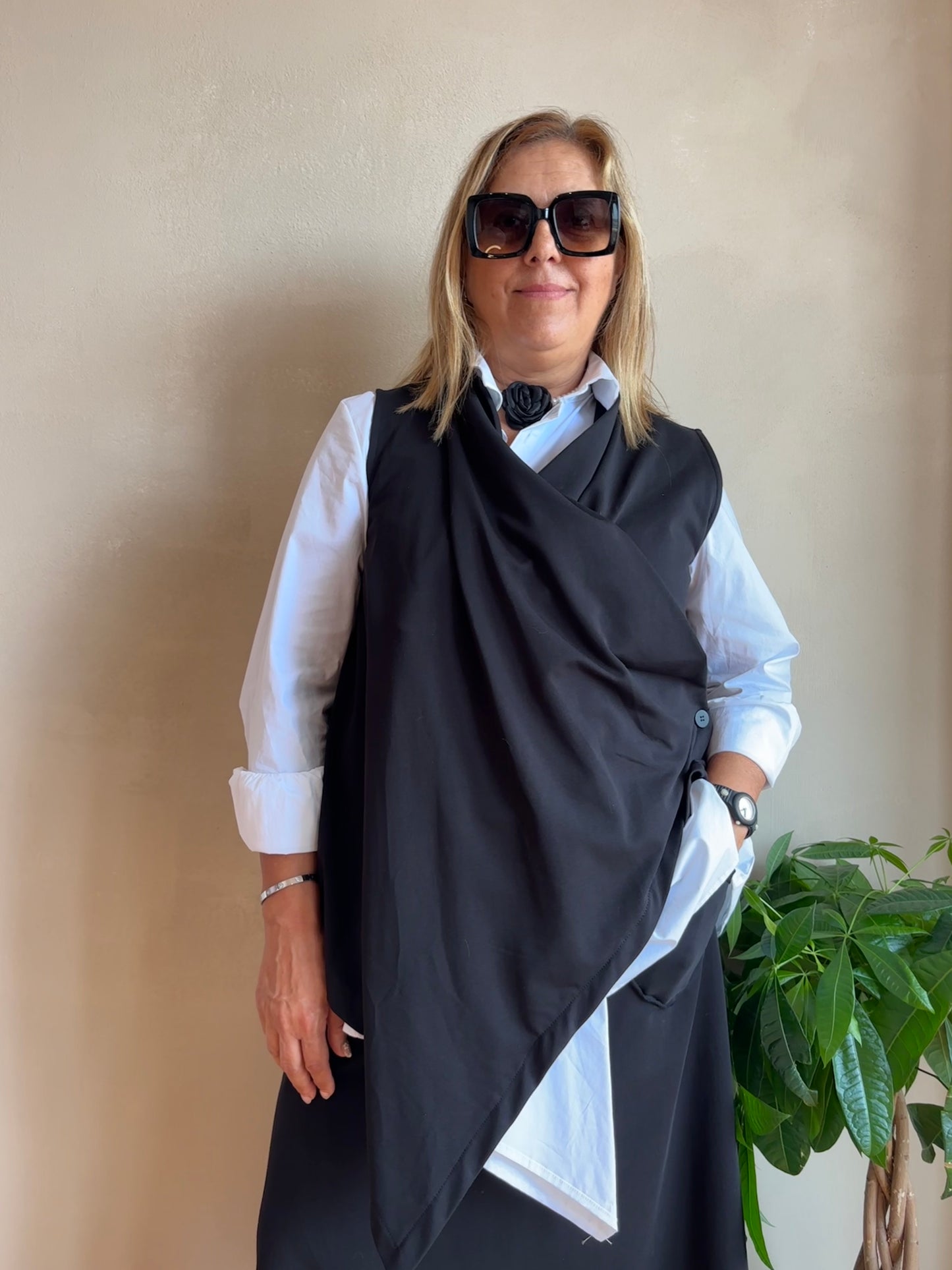 Gilet Sun Angie Nero