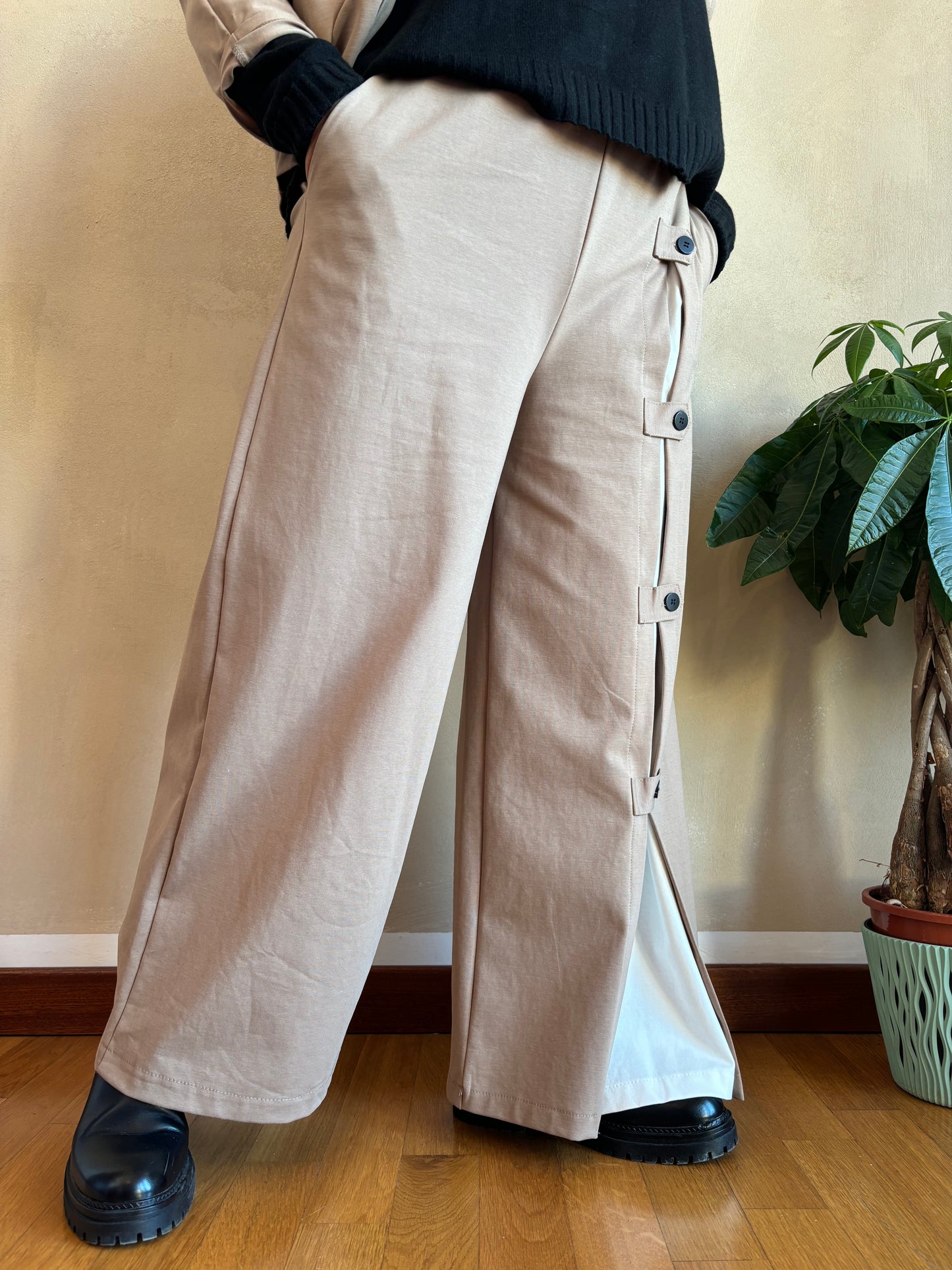 Pantalone Sun Giselle Beige Scuro