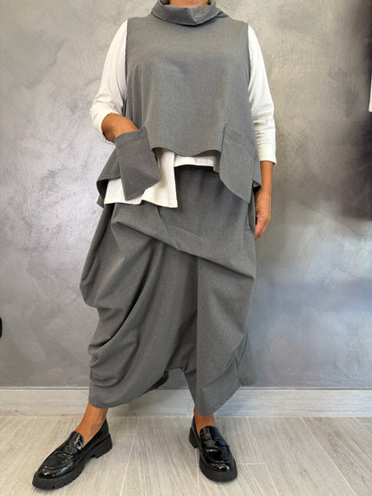 Gilet Wendy Enea Grigio