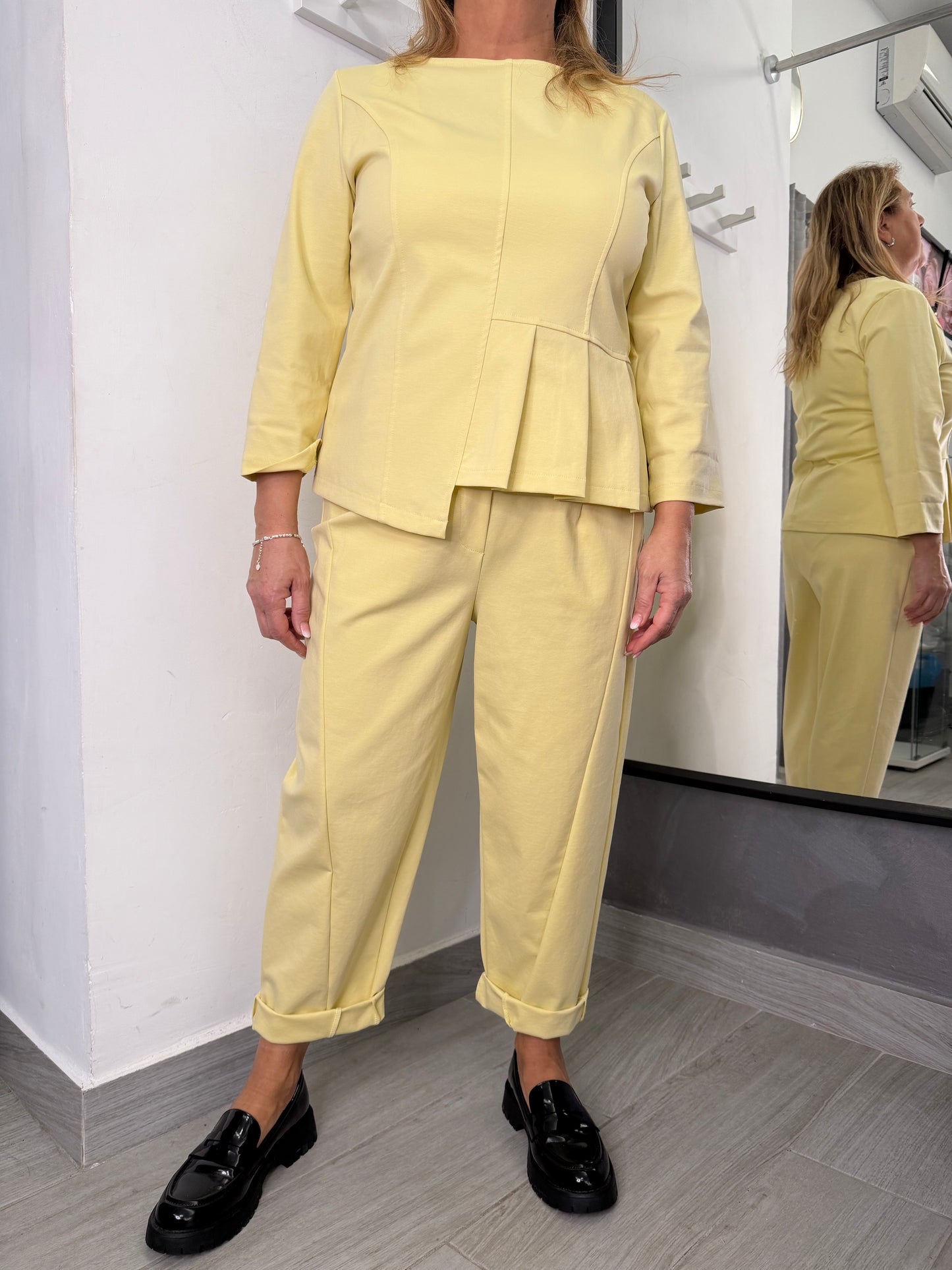 Pantalone Sun Olivia Giallo