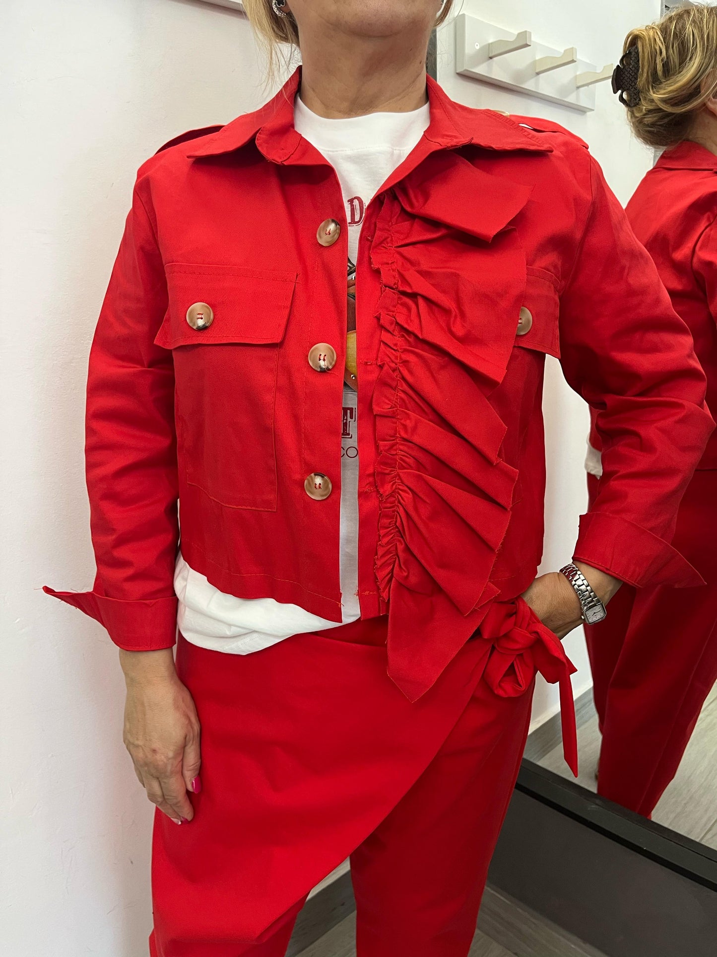Giubbotto Rouge Rosso