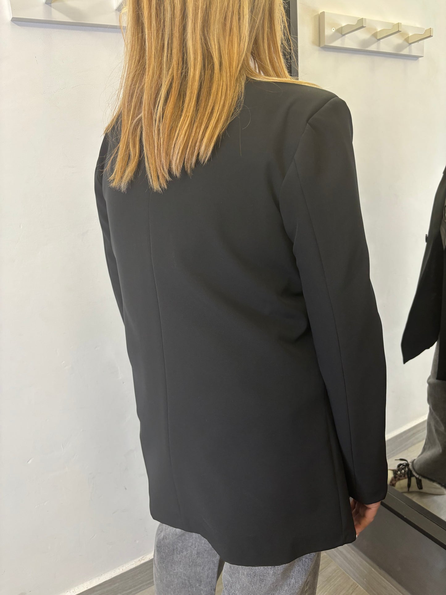 Blazer Doppio Petto Nera