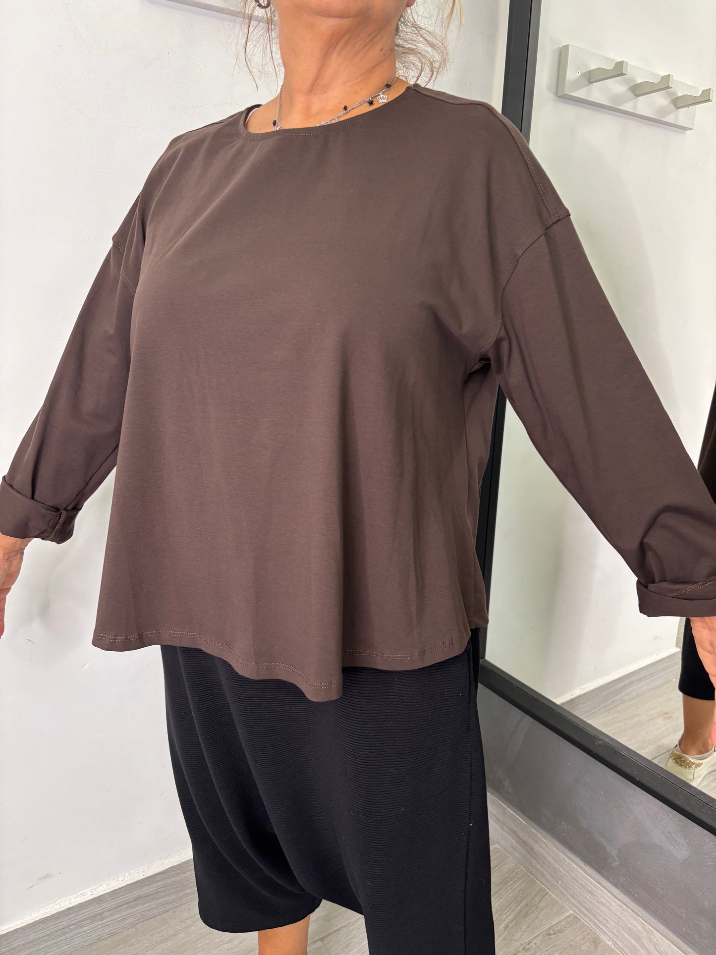 Maglia Wendy Cledy Marrone