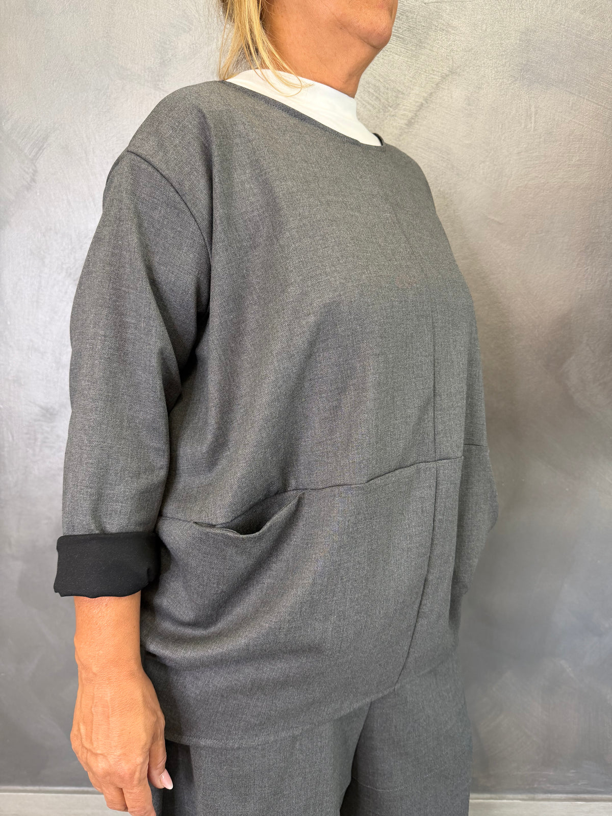 Blusa Wendy Tokyo Grigio