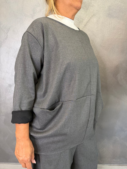 Blusa Wendy Tokyo Grigio