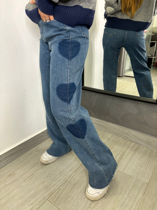 Jeans cuori