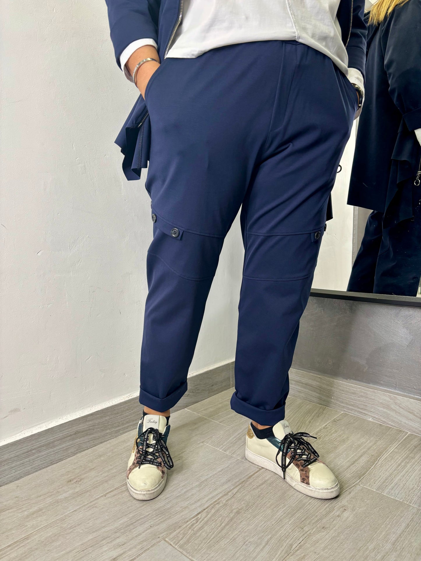 Pantalone 158C Lucilla Blu