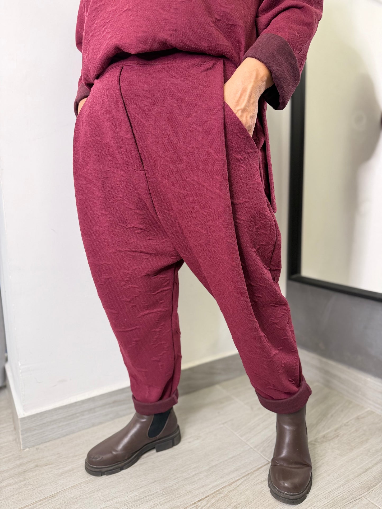 Pantalone Sun Clea Burgundi
