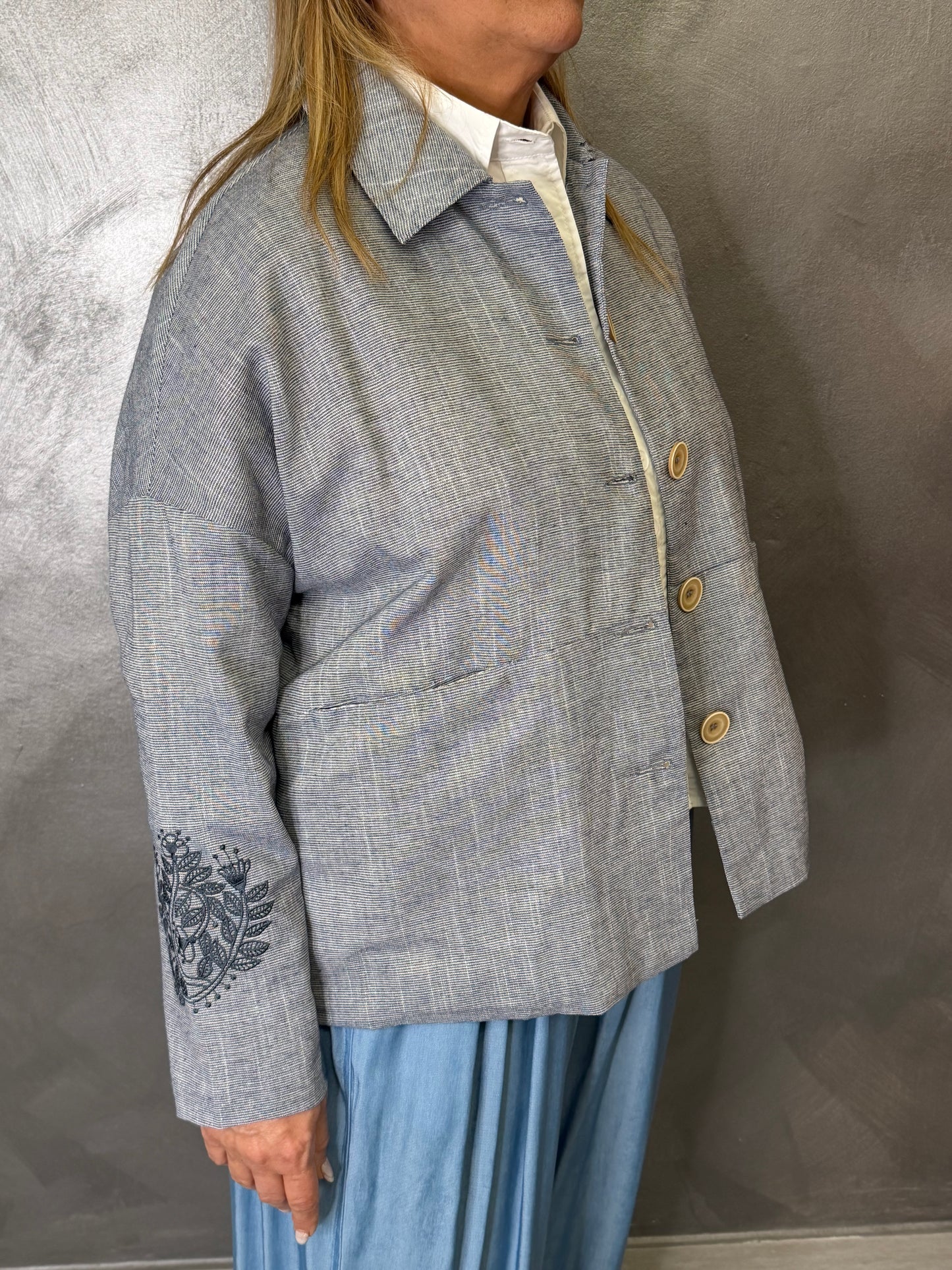 Giacca Alvira Blu