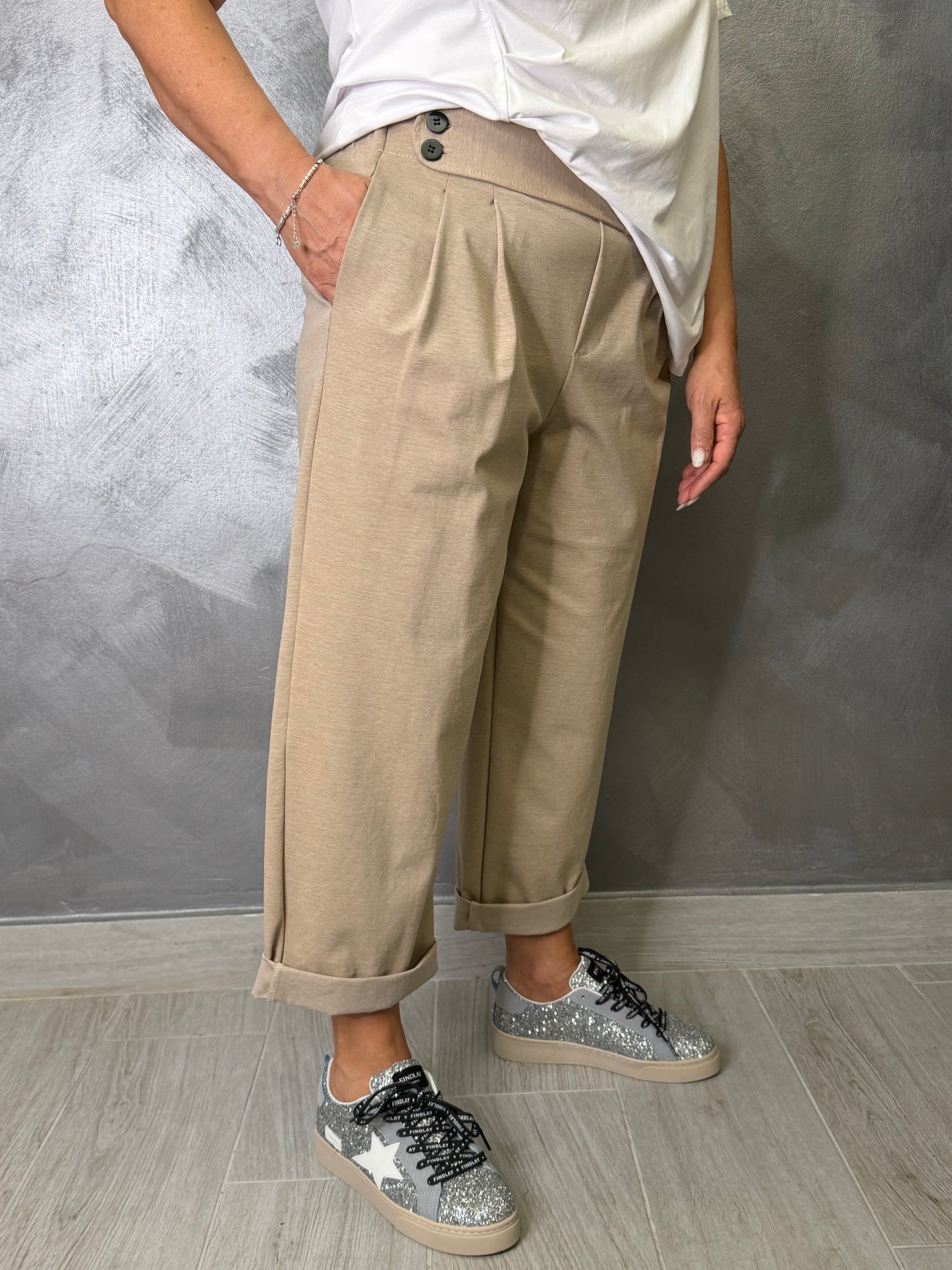 Pantalone Sun Jason Beige