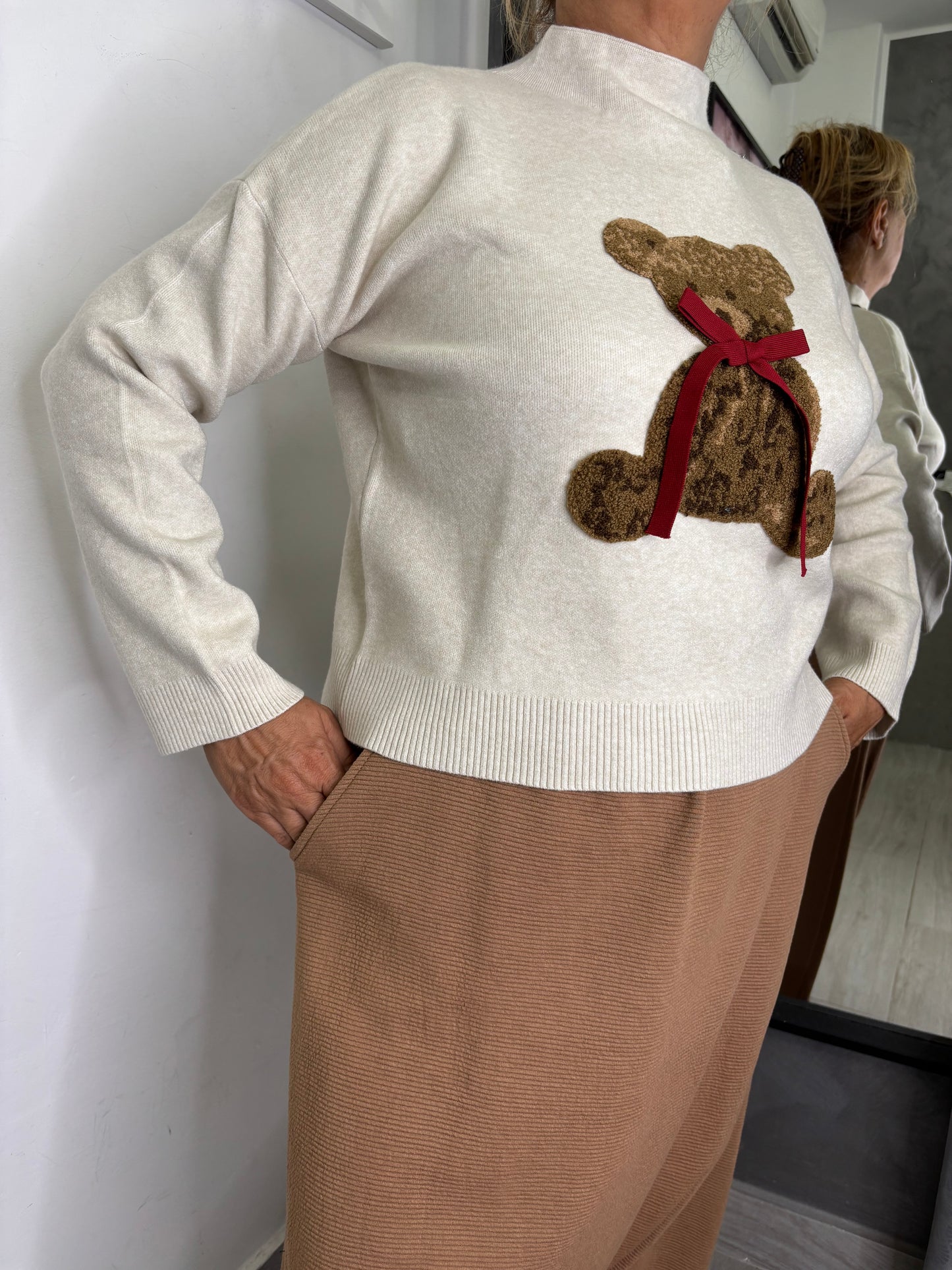 Maglioncino Teddy Burro