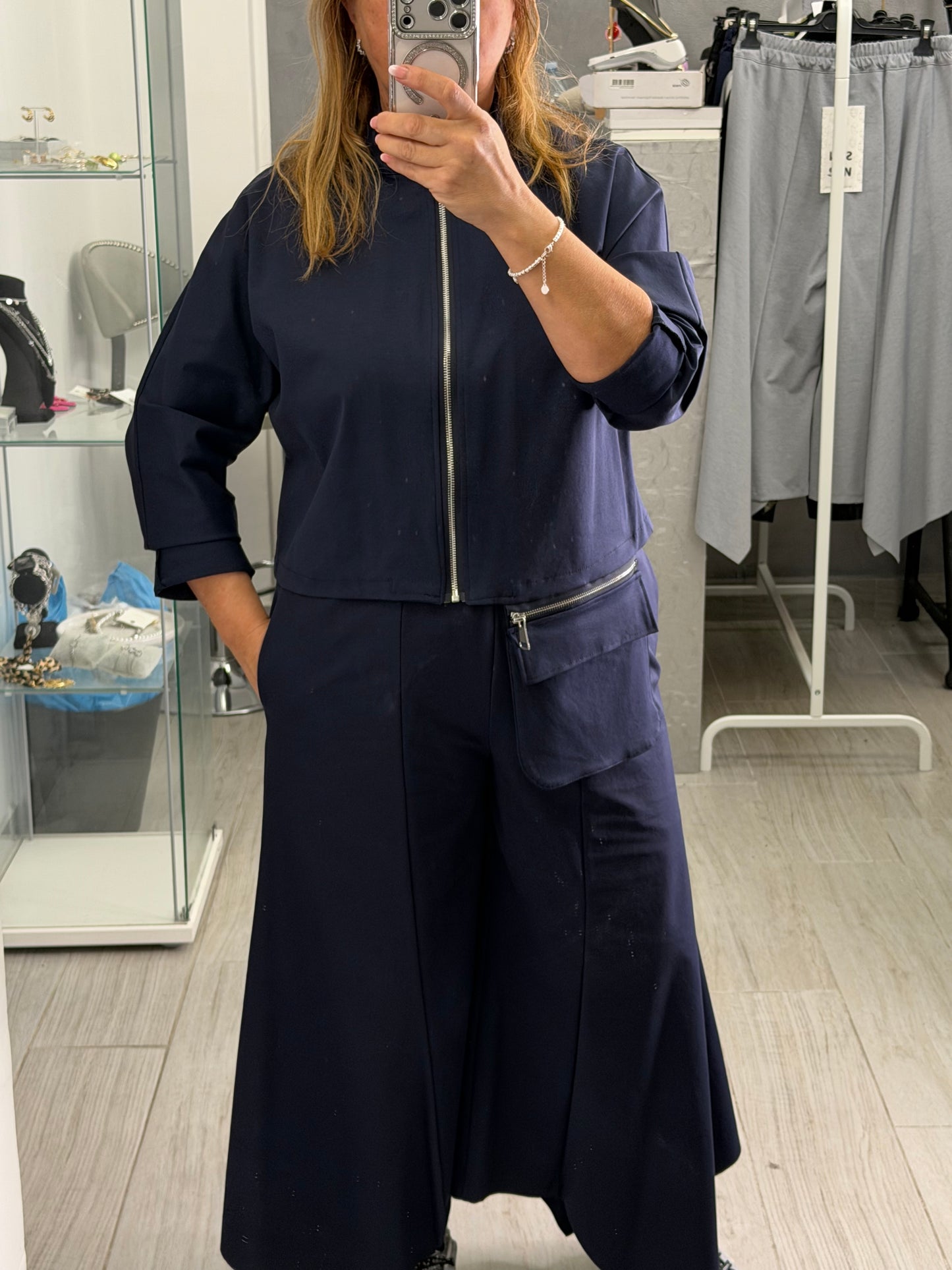 Pantalone Sun Leo Blu