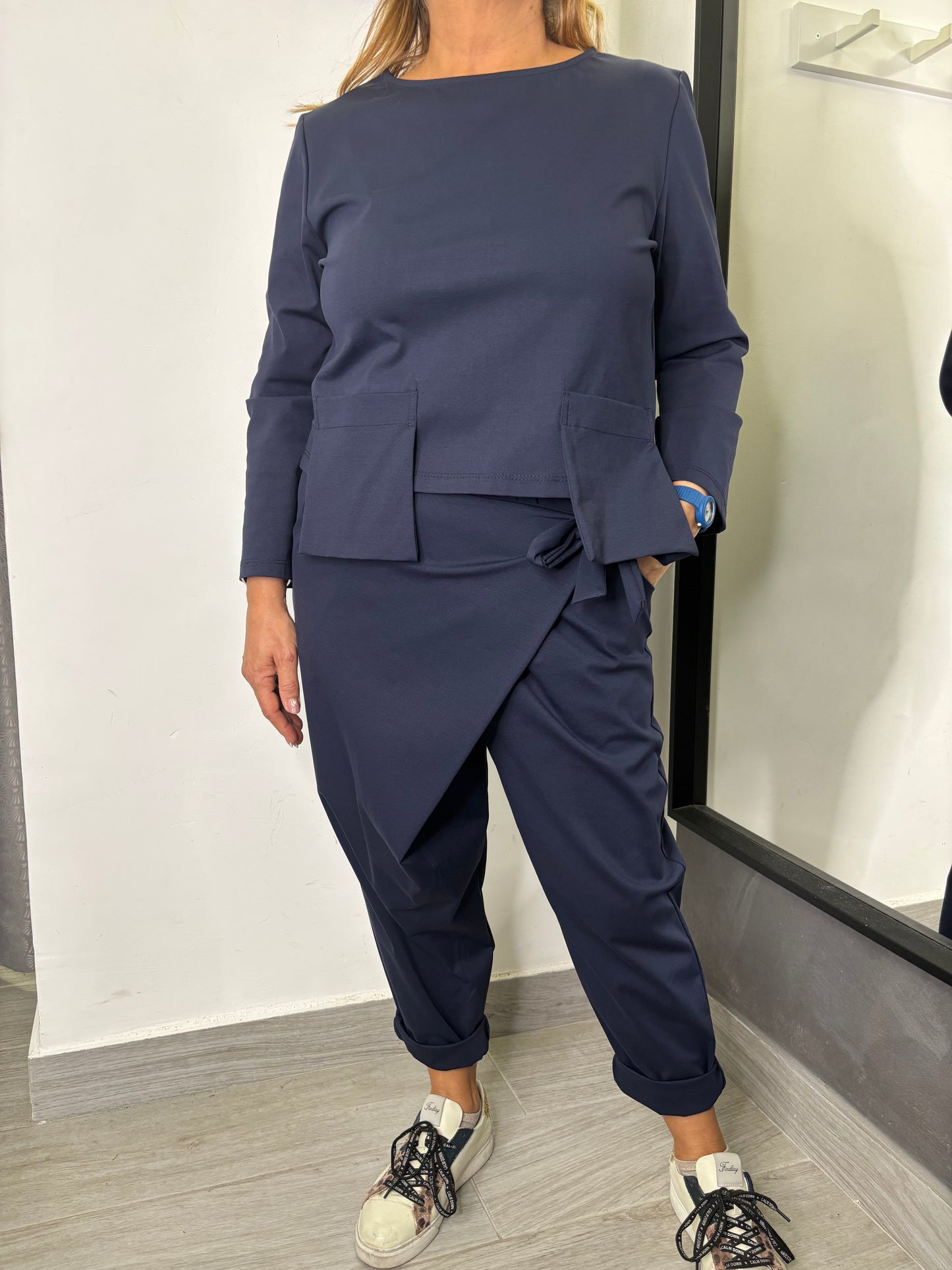 Pantalone Sun Pareo Spring Blu