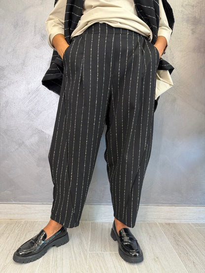 Pantalone Aléa Uni Ambra Nero
