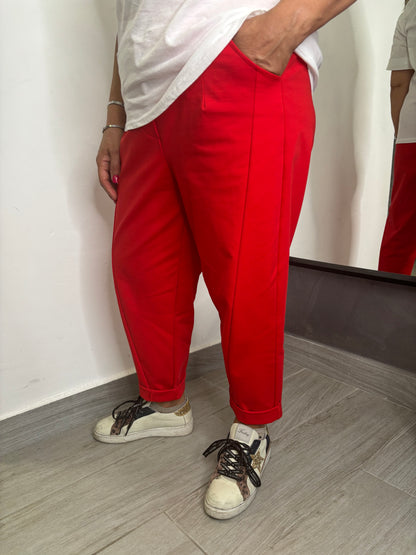 Pantalone Sun Olivia Rosso