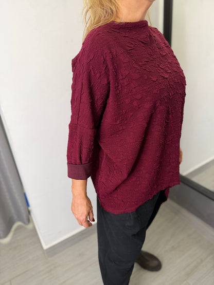 Casacca Wendy Alice Bordeaux