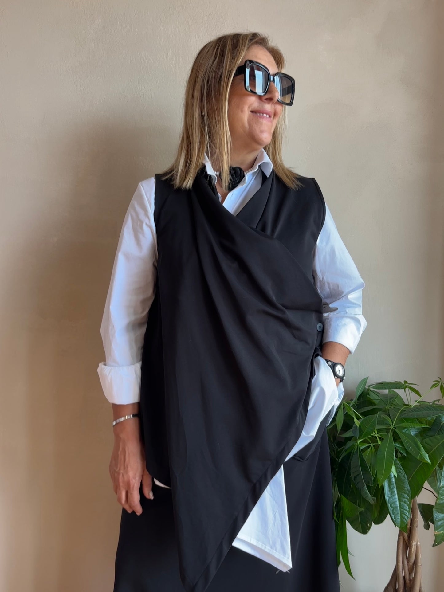 Gilet Sun Angie Nero
