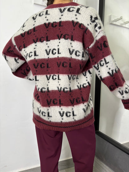 Cardigan VCL Burgundi Vicolo