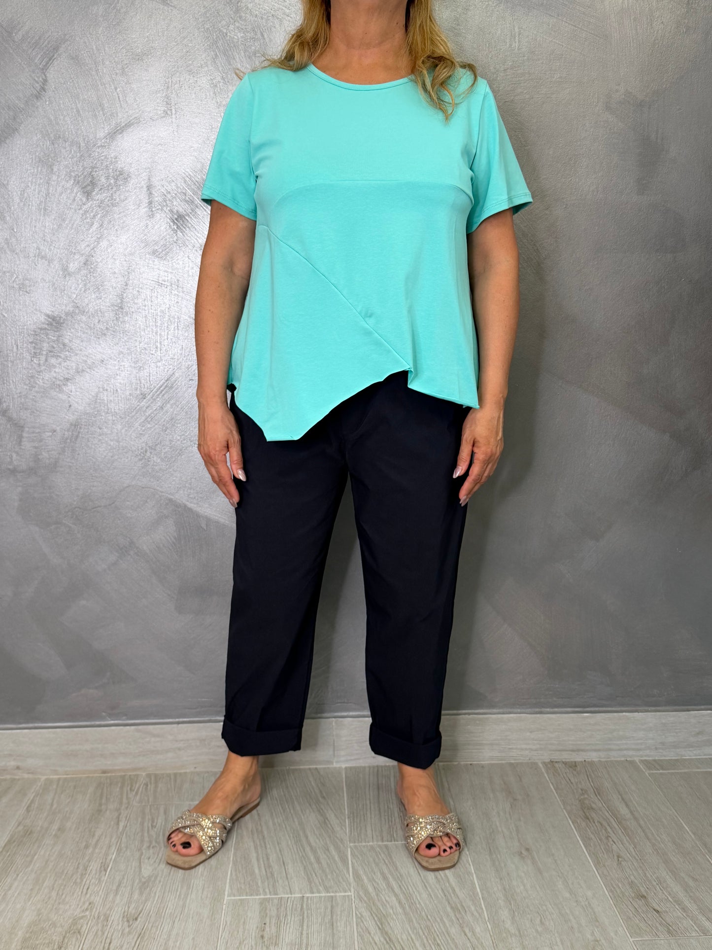 Pantalone 158C Ambra Blu