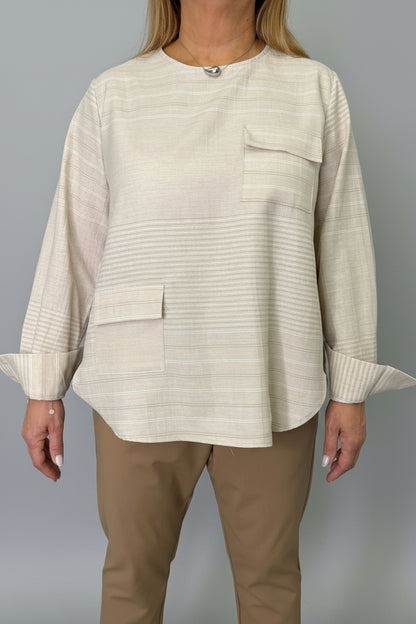 Camicia Wendy Lulu’ Beige