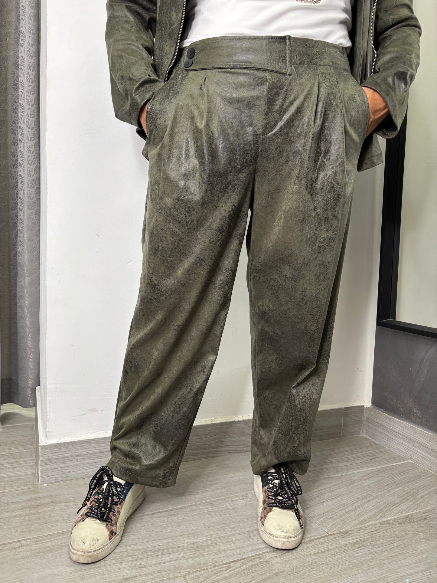Pantalone Sun Dainetto Verde Militare